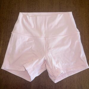 Strawberry milkshake biker shorts lululemon